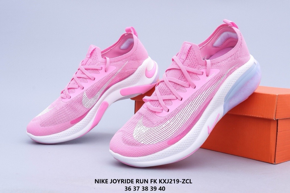 2020 Nike Joyride Run FK Pink White Running Shoes For Women